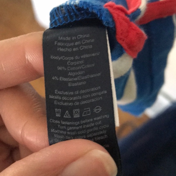 SPERRY- blue and white striped cotton dress - Picture 6 of 6